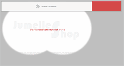 Desktop Screenshot of jumelleshop.com