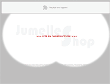 Tablet Screenshot of jumelleshop.com